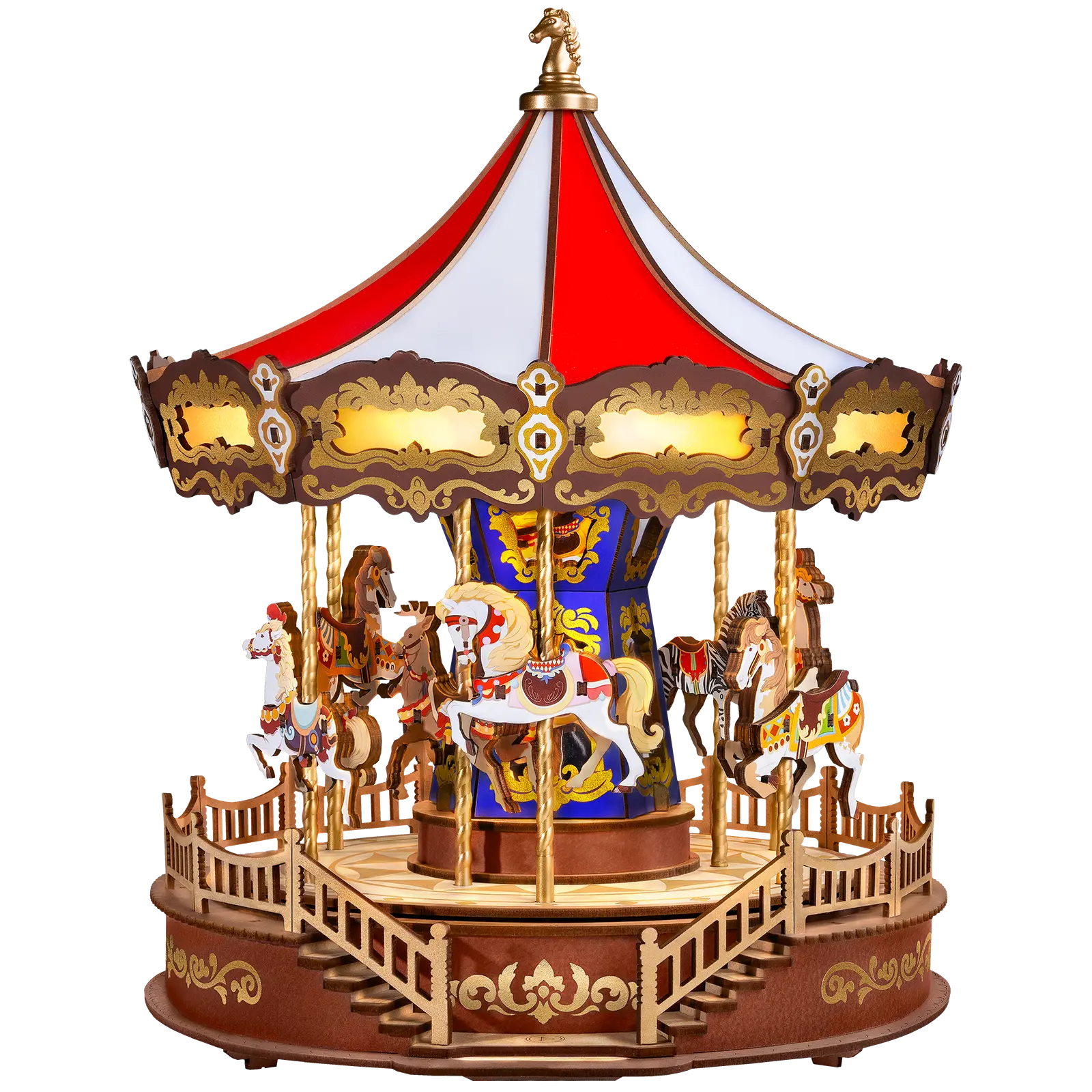 Robotime Classic Carousel | DIY Karussell Bausatz | CraftCentral