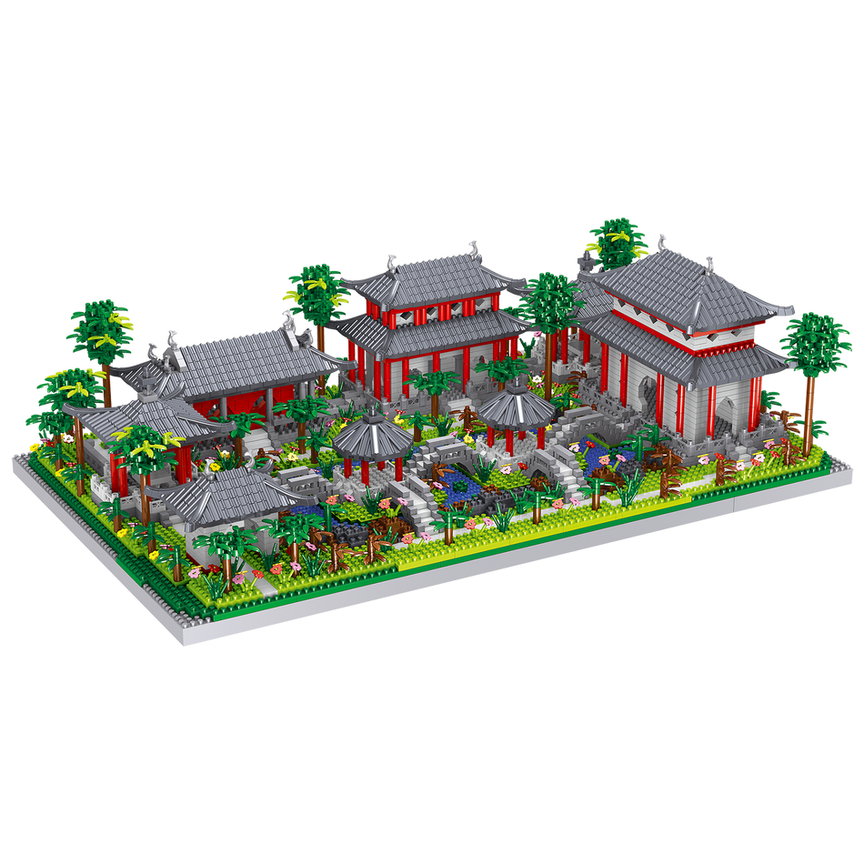 Lezi Gärten von Suzhou, Rückseite LZ8239