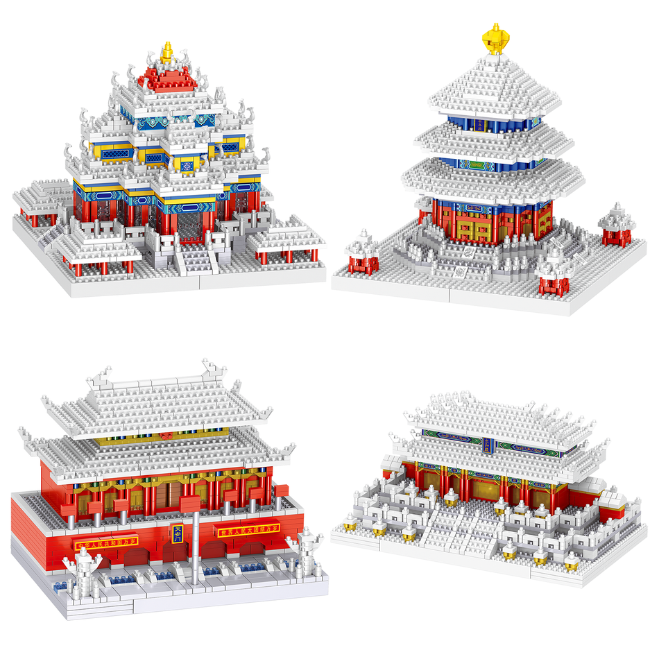 Lezi Vier Paläste im Schnee LZ8261