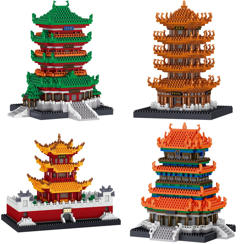 Lezi Vier Berühmte Türme von China LZ8263