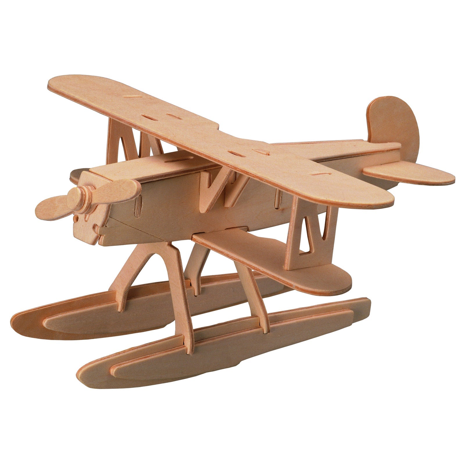 spielzeug flugzeug holz Wootec Heinkel HE 51 | Holz Flugzeug 3D Puzzle | CraftCentral