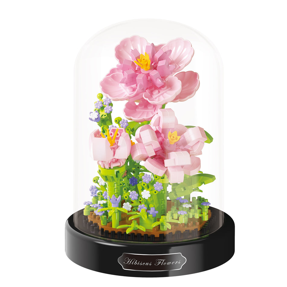 Produktfoto der Balody Miniblocks Hibiskus in Glocke