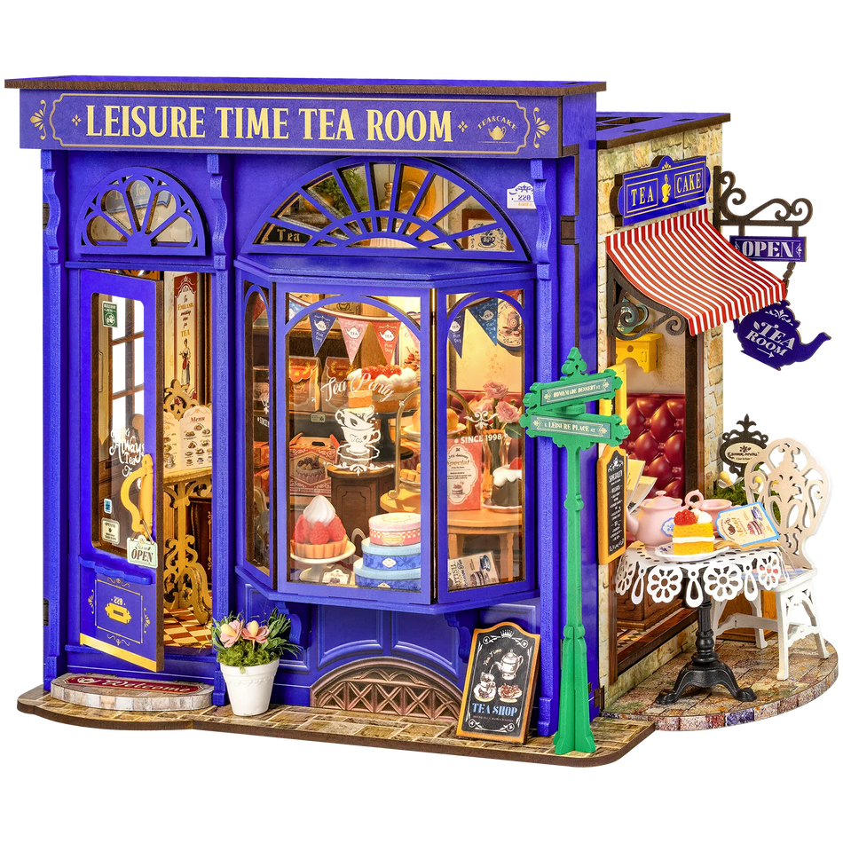 Produktfoto der Robotime Leisure Time Tea Room
