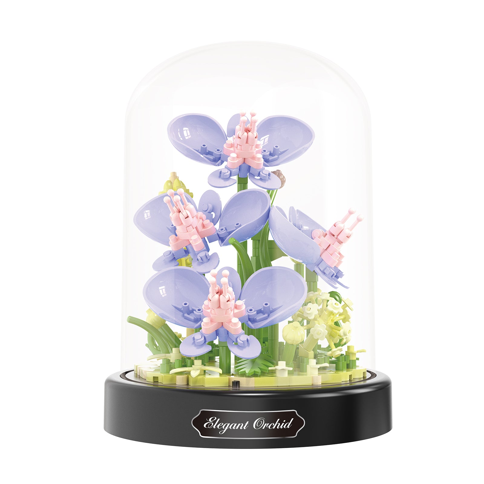 Produktfoto der Balody Miniblocks Orchideen in Glocke