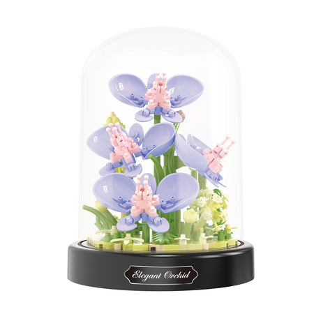 Produktfoto der Balody Miniblocks Orchideen in Glocke