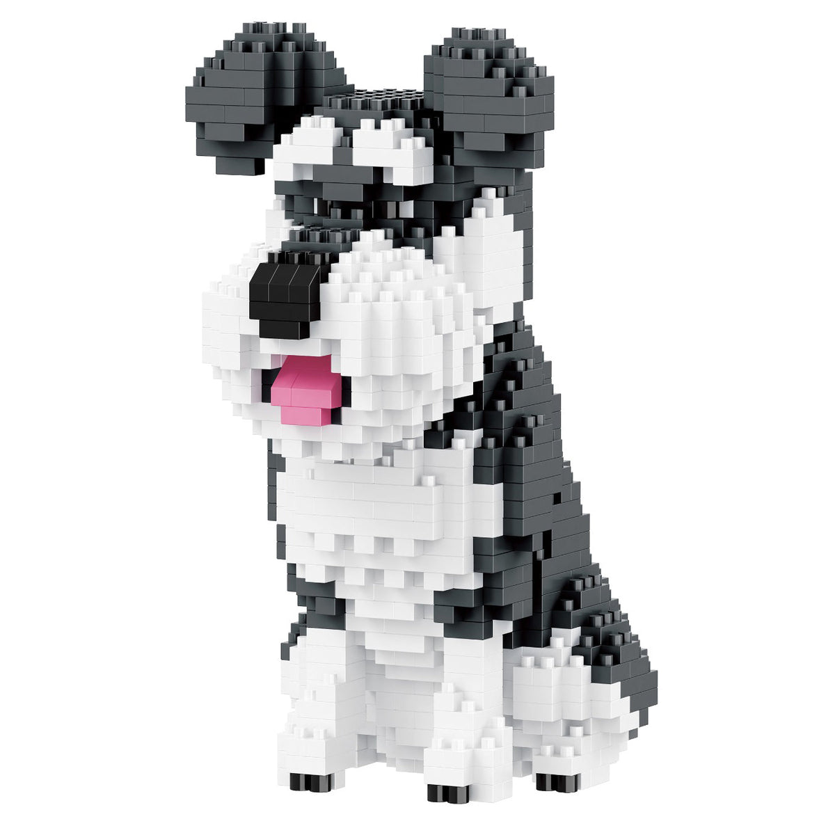 Produktfoto der Balody Miniblocks kleiner Schnauzer