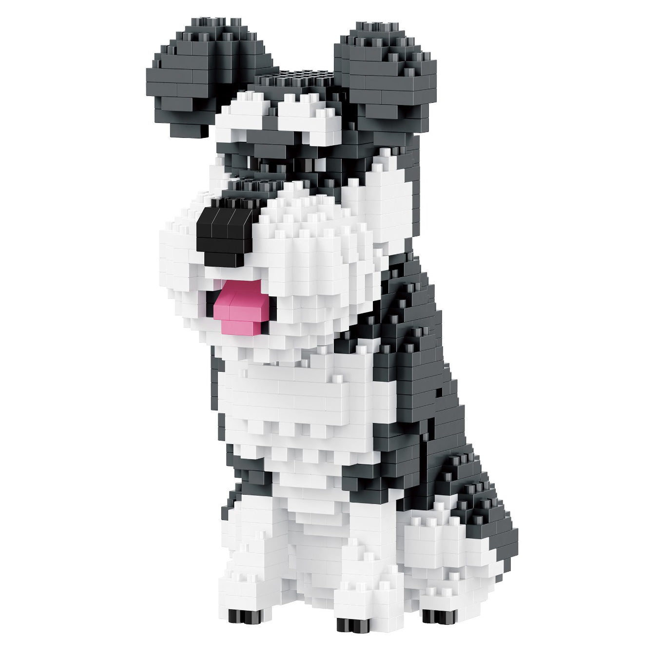 Produktfoto der Balody Miniblocks kleiner Schnauzer