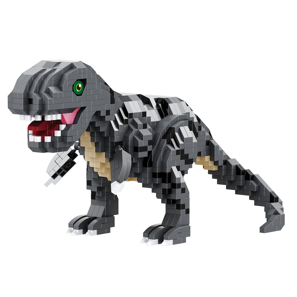 Produktfoto der Balody Miniblocks kleiner grauer Tyrannosaurus