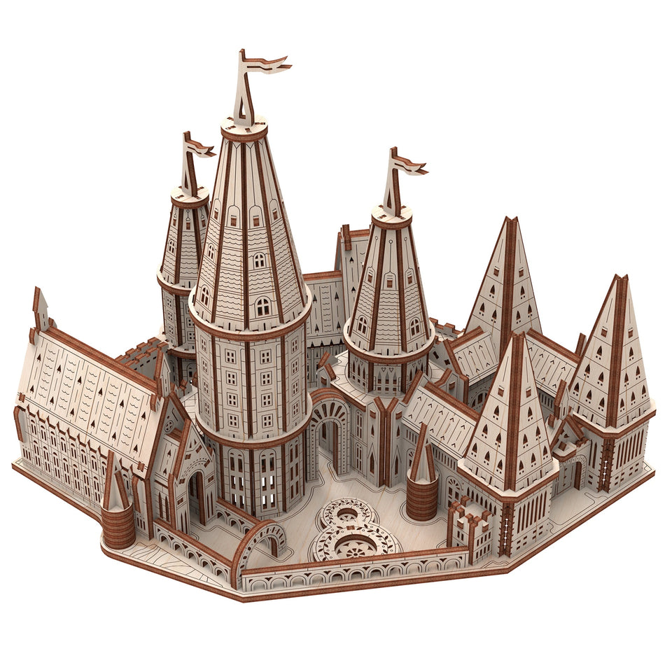Mr. Playwood Mysterious Castle "School of Witchcraft and Wizardry" 10416