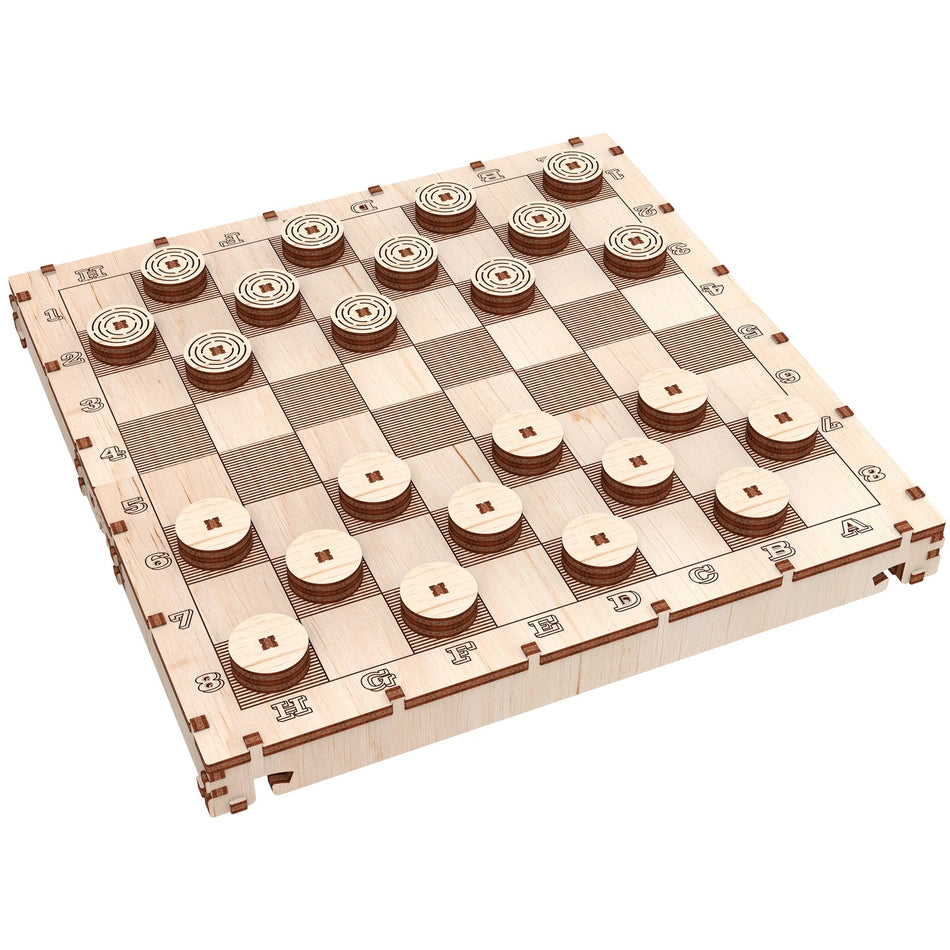 Mr. Playwood Game Checkers 10902