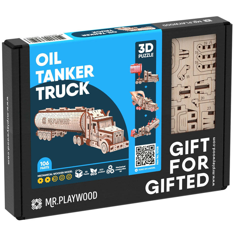 Mr. Playwood Oil Tanker Truck 10108