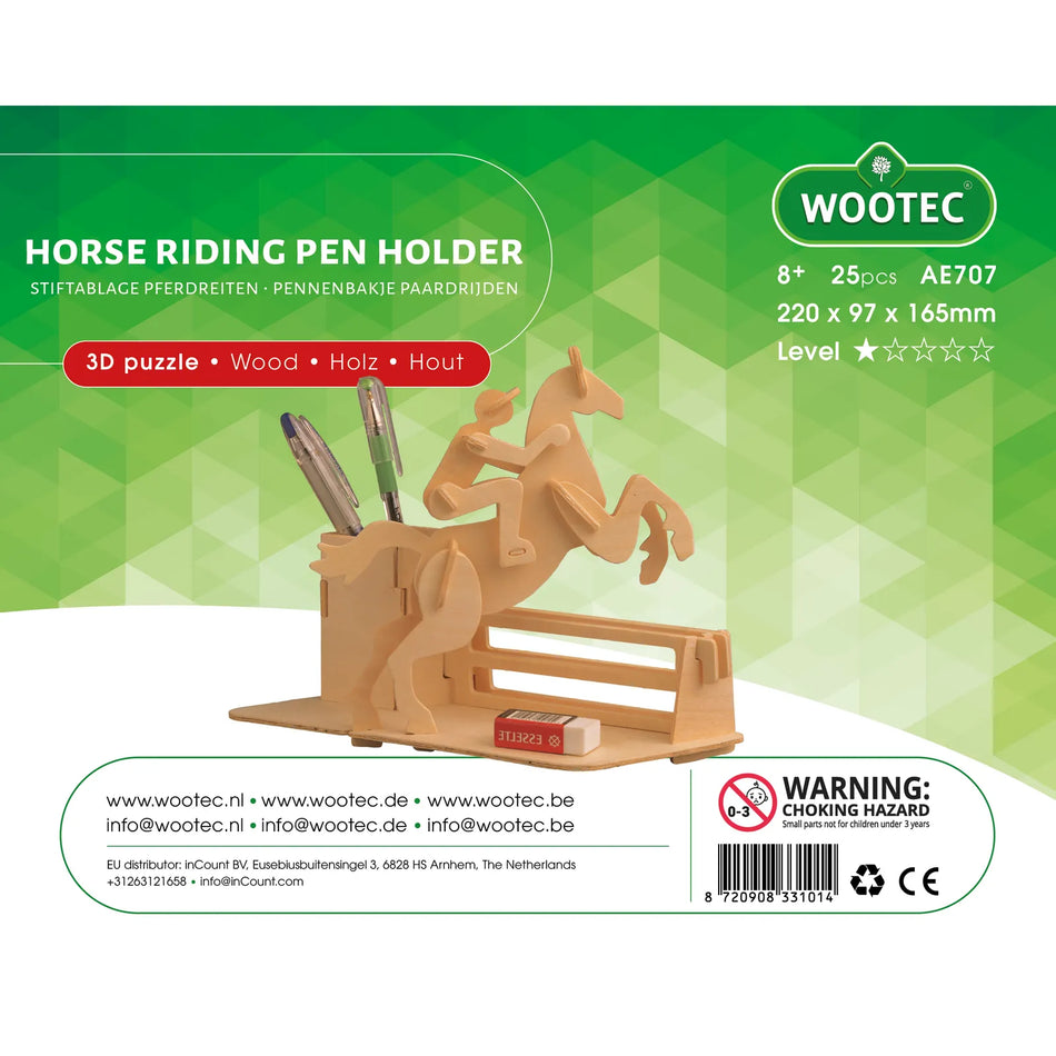 Wootec Stiftablage Pferdreiten / Pen Holder Horseriding AE707