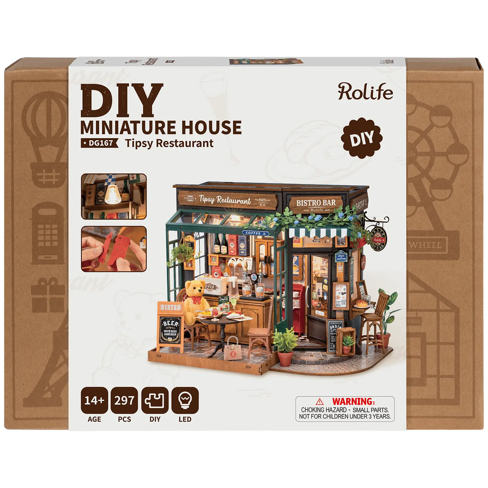 Robotime Tipsy Restaurant DG167