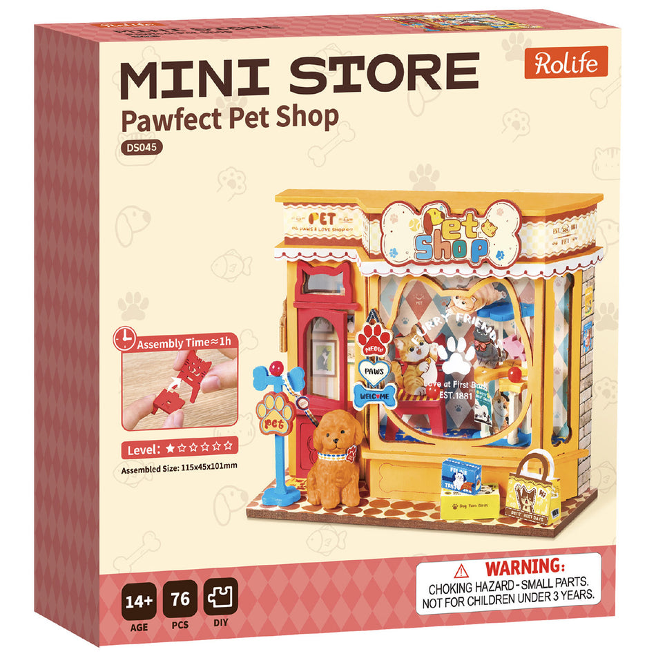 Robotime Pawfect Pet Shop DS045