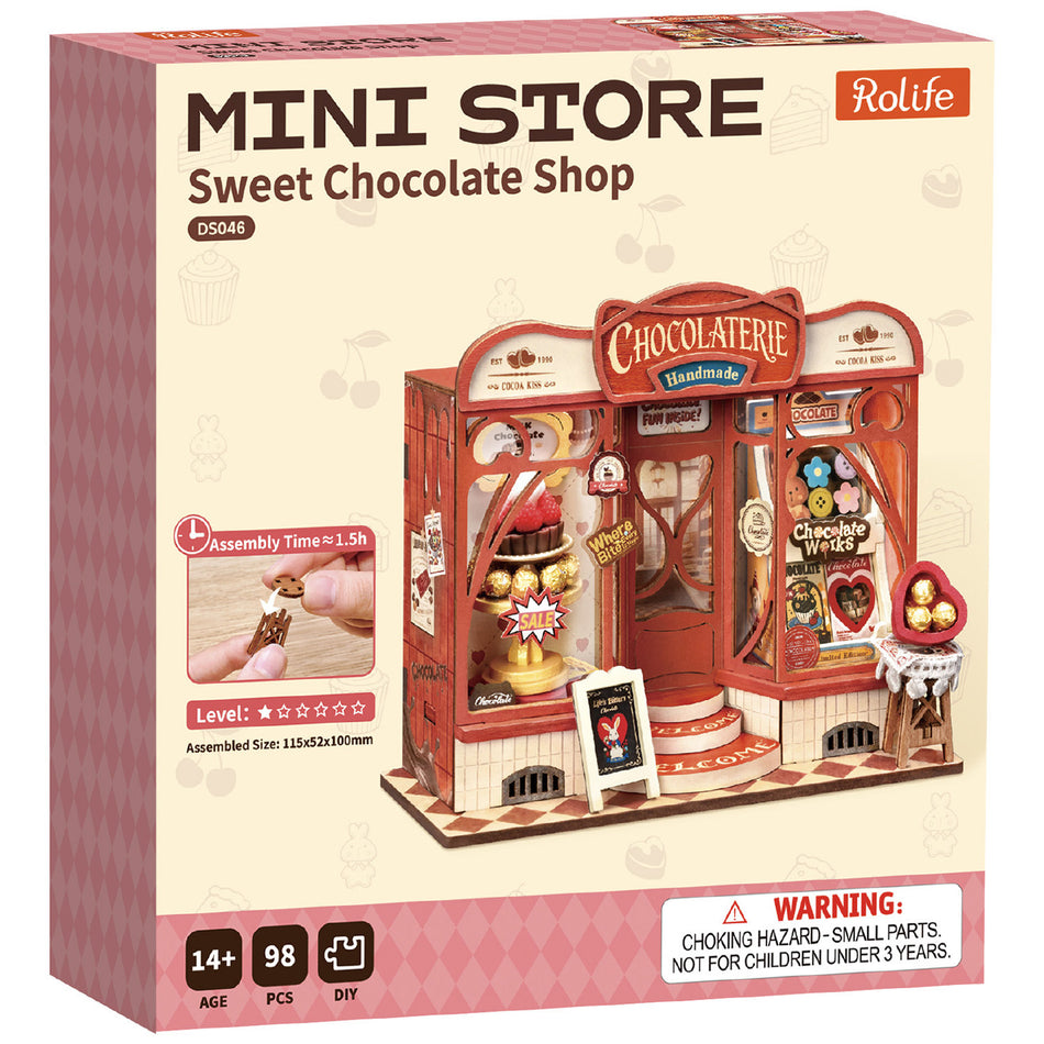 Robotime Sweet Chocolate Shop DS046