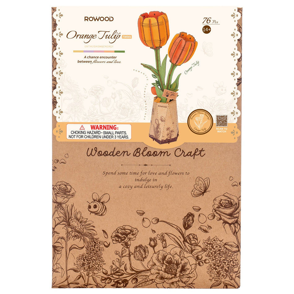 Robotime Orange Tulip TW081