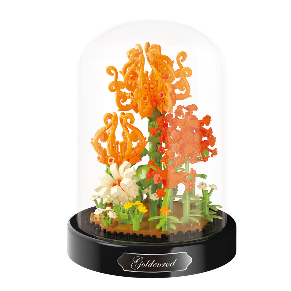 Produktfoto der Balody Miniblocks Chrysanthemen in Glocke