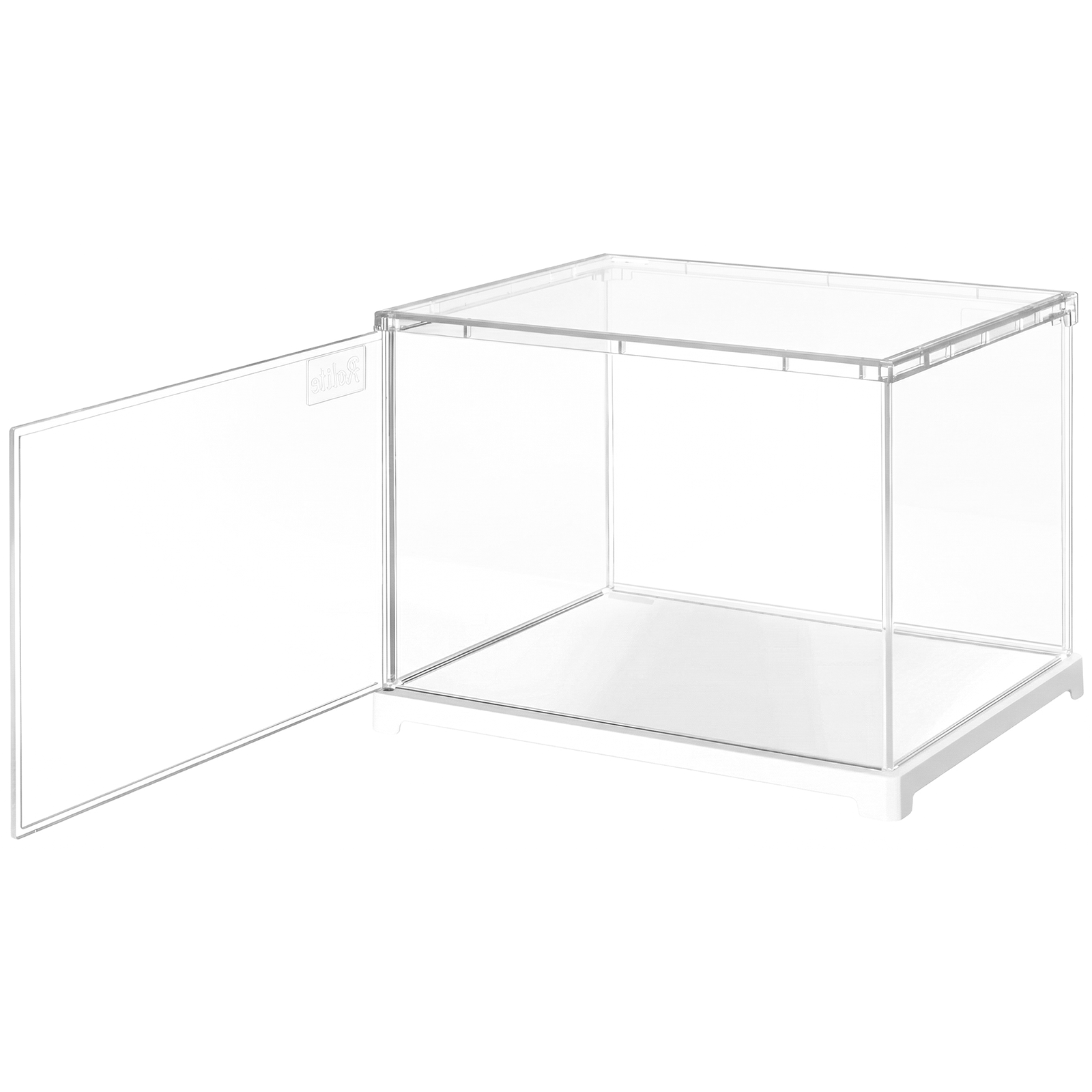 Produktfoto der Robotime Dust Cover Landscape S, Kunststoff-Bausatz für eine Vitrine mit einer Länge von 205 mm, einer Breite von 177 mm und einer Höhe von 137 mm