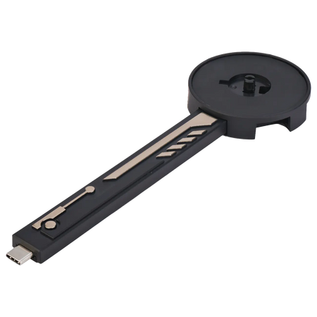 Die beiden Teile des Robotime Electric Connectors zusammengesteckt