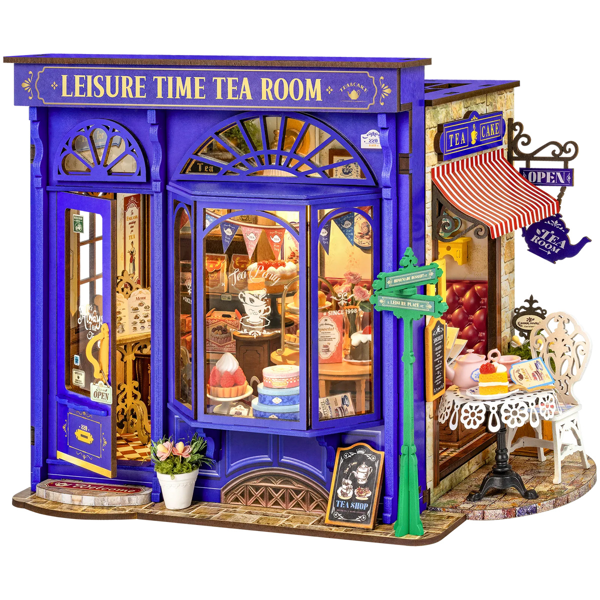 Produktfoto der Robotime Leisure Time Tea Room
