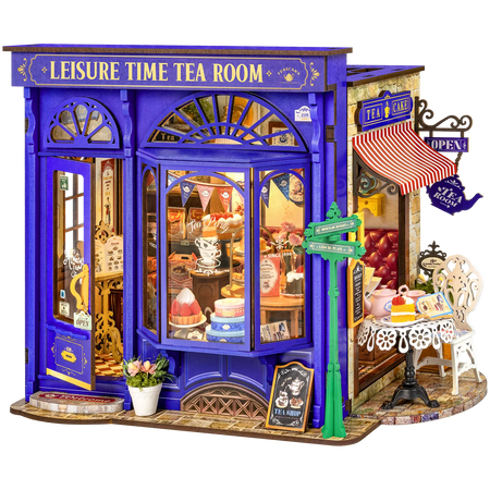 Produktfoto der Robotime Leisure Time Tea Room