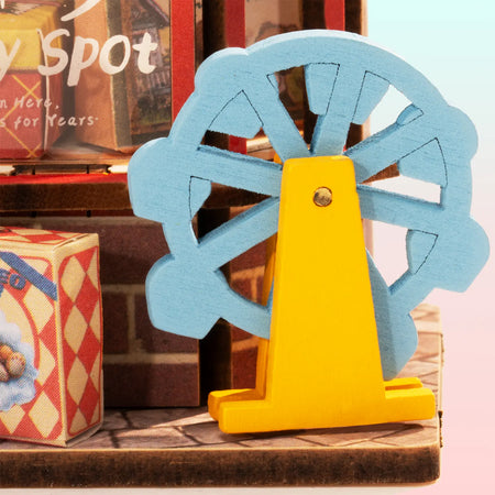 Kleines Riesenrad-Spielzeug im Robotime Whimsy Toy Shop